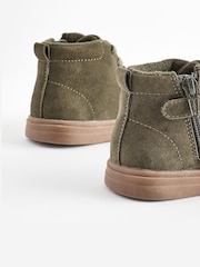 Green Wide Fit (G) Warm Lined Chukka Boots - Image 3 of 6
