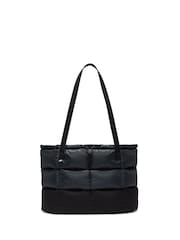 Nike Black Sportswear Puffle Tote Bag - Image 1 of 9
