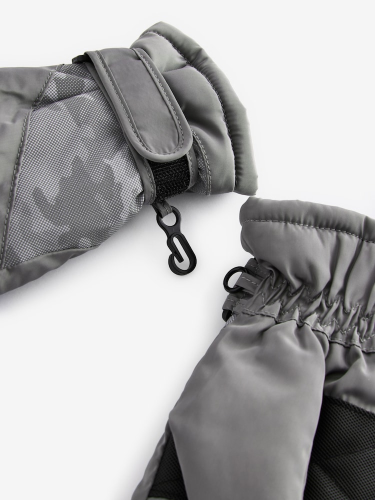 Grey Ski Gloves (3-16yrs) - Image 3 of 3