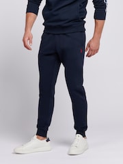 U.S. Polo Assn. Blue Mens Classic Fit Double Horsemen Joggers - Image 1 of 7