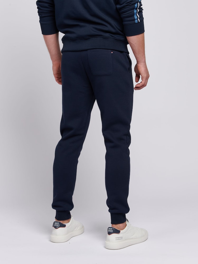 Blauw - U.S. Polo Assn. Mens Classic Fit Double Horsemen Joggers - Image 4 of 7