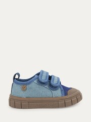 KIDLY Turnschuhe aus Canvas-Denim, Blau - Bild 1 von 4