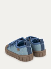 KIDLY Turnschuhe aus Canvas-Denim, Blau - Bild 3 von 4