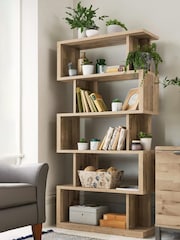 Light Bronx Oak Effect Display Shelf - Image 1 of 9