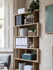 Light Bronx Oak Effect Display Shelf - Image 2 of 9