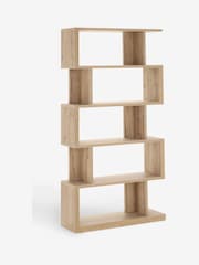 Light Bronx Oak Effect Display Shelf - Image 7 of 9