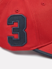 Красный - U.S. Polo Assn. Mens Player 3 Baseball 100% Cotton Cap - Изображение 2 из 3