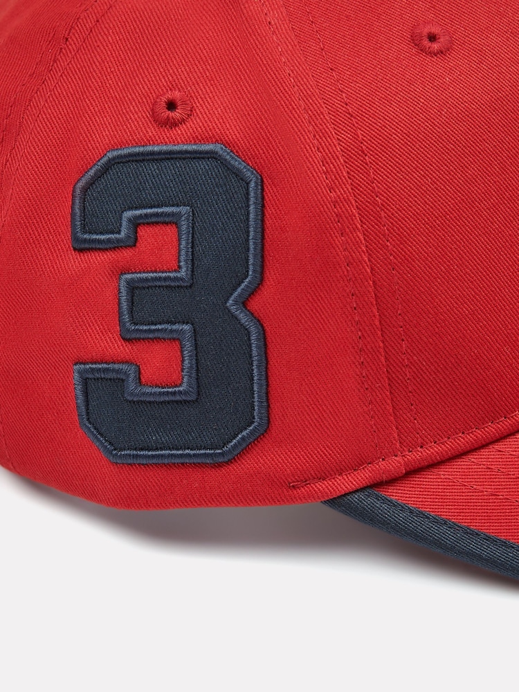 Красный - U.S. Polo Assn. Mens Player 3 Baseball 100% Cotton Cap - Изображение 2 из 3