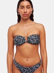 Whistles Black Forget Me Not Bikini Bottoms - Image 1 of 5