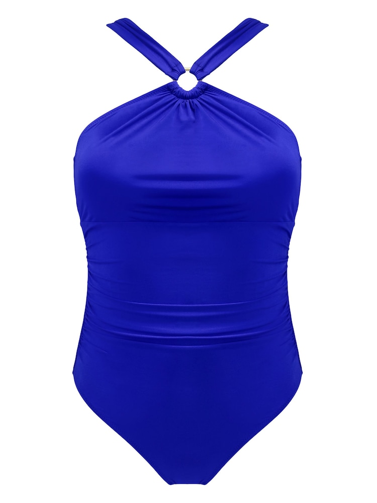 Pour Moi Blue Samoa Swimsuit - Image 3 of 4