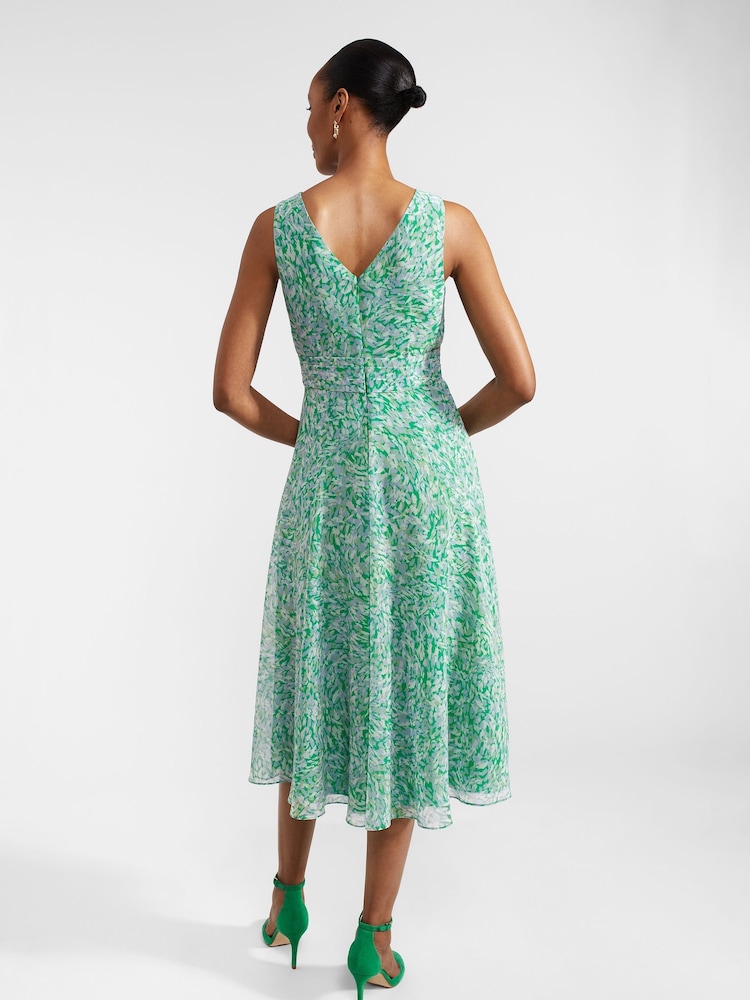 Hobbs Green Jess Dress - Image 2 of 4 Hobbs Green Jess Dress - Image 2 of 4
