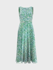 Hobbs Green Jess Dress - Image 4 of 4