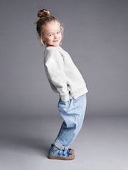 KIDLY Barrel Leg 100% Cotton Jeans - Image 1 of 6
