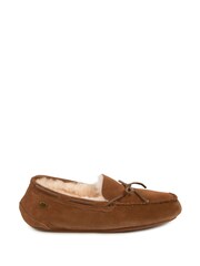 Just Sheepskin Mens Torrington Moccasin Slippers - Image 2 of 5