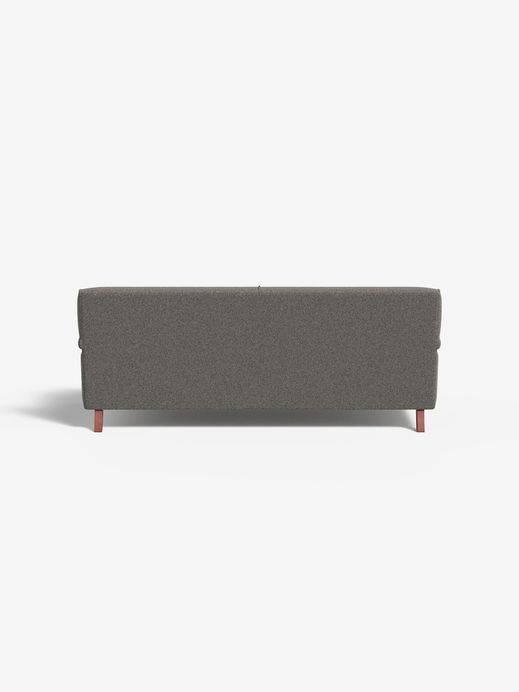 MADE.COM Basket Weave Dark Natural Orson 3 Seater Sofa - Image 2 of 3