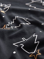 Monochrome Matching Family Maternity Long Sleeves 100% Cotton Pyjamas - Image 7 of 8