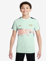 Nike Green Dri-FIT CR7 Academy Training T-Shirt - Image 1 of 3