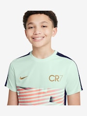 Nike Green Dri-FIT CR7 Academy Training T-Shirt - Image 3 of 3