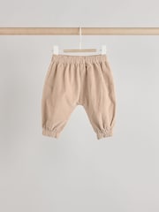 Neutral Baby Shirt And Trousers 100% Cotton Set 3 Piece (0mths-2yrs) - Image 8 of 17