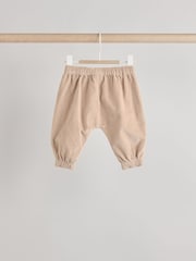 Neutral Baby Shirt And Trousers 100% Cotton Set 3 Piece (0mths-2yrs) - Image 9 of 17