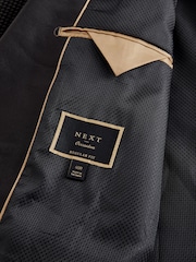 Black/Gold Velvet Printed Blazer - Image 9 of 10