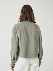 Hush Green Melinda Utility Jacket - Image 3 of 5