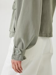 Hush Green Melinda Utility Jacket - Image 4 of 5