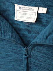 Mountain Warehouse Blue Chrome Mens Snowdon Micro Fleece - Image 5 of 5