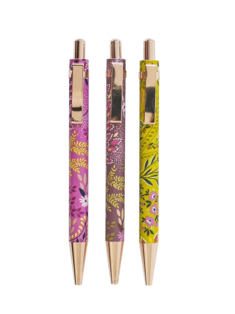 Sara Miller Haveli Garden Ballpoint Pens Set of 3 - Image 2 of 3