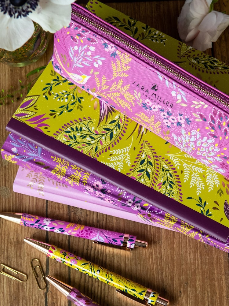 Sara Miller Haveli Garden Ballpoint Pens Set of 3 - Image 3 of 3