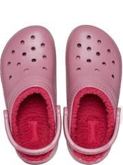 Crocs Rose Classic Lined Clogs - Image 4 of 7