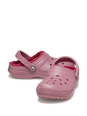 Crocs Rose Classic Lined Clogs - Image 6 of 7