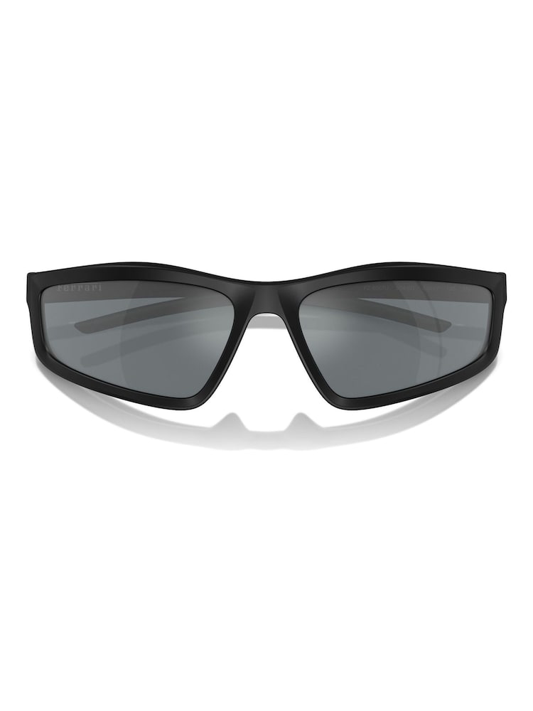Ferrari Scuderia Fz6007U Irregular Black Sunglasses - Image 6 of 6