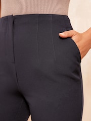 Friends Like These Navy Blue Petite Tailored Ankle Grazer Trousers Co Ord Suit - Image 3 of 5