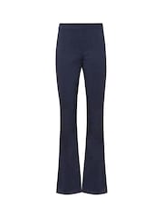 Long Tall Sally Blue Bi-Stretch Bootcut Trousers - Image 3 of 3