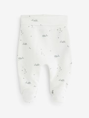 Conjunto de 3 piezas de bodi blanco de algodón 100 % con diseños "My First Outfit", "Welcome To The World" de Mamas & Papas - Imagen 3 de 4