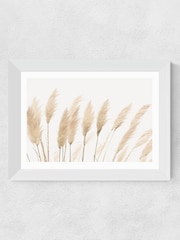 East End Prints White Pampas by Sisi and Seb Framed Art Print - Image 1 of 3