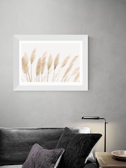 East End Prints White Pampas by Sisi and Seb Framed Art Print - Image 2 of 3