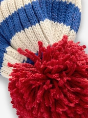 Cobalt Blue Emergency Vehicle Character Pom Hat (3mths-10yrs) - Image 3 of 3