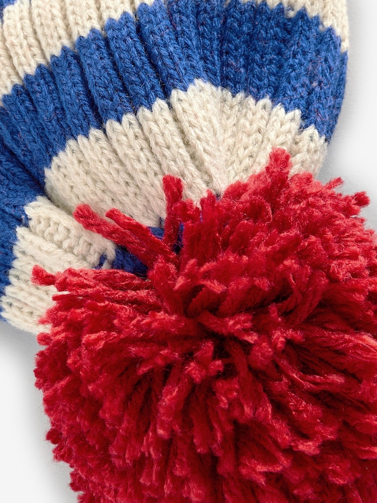 Cobalt Blue Emergency Vehicle Character Pom Hat (3mths-10yrs) - Image 3 of 3