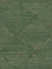 Graham & Brown Emerald Lorenzo Geo 10M Wallpaper - Image 2 of 3