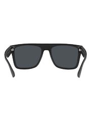 Armani Exchange Ax4113S Rectangle Black Sunglasses - Image 4 of 9