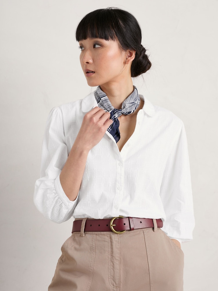 Seasalt Cornwall White Hope Cottage II Blouse - Image 5 of 7