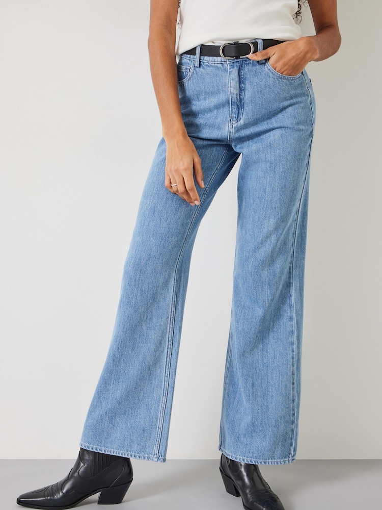 Hush Blue Blake High Waist Flared Jeans - Image 1 of 9