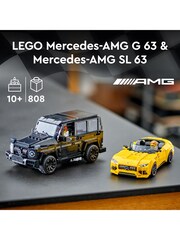 LEGO Speed Champions Mercedes AMG G 63 And Mercedes AMG SL 63 Cars Set - Image 10 of 10