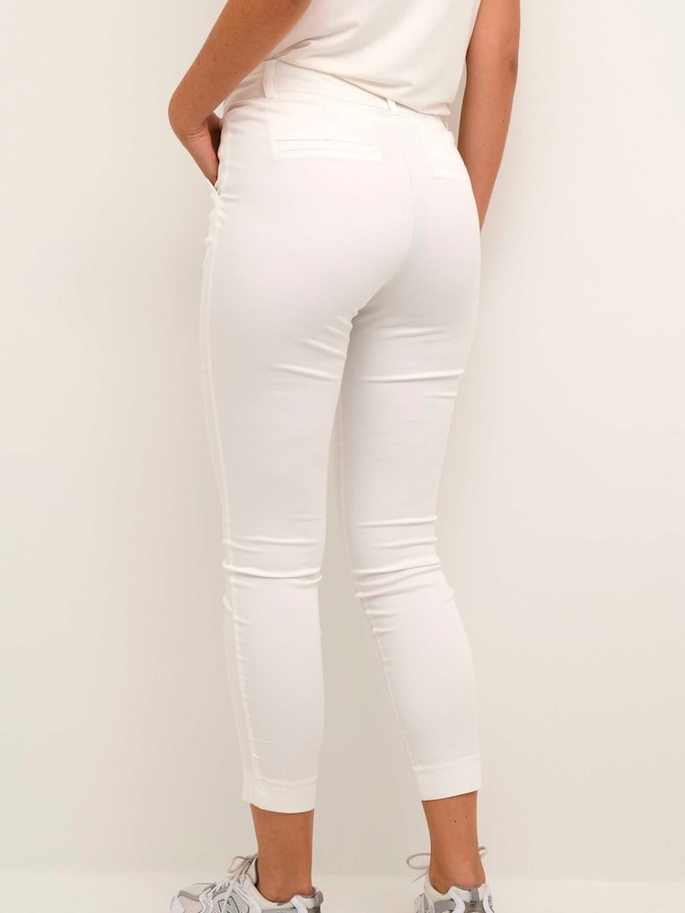 Kaffe Lea Chino 7/8 Trousers - Image 2 of 6