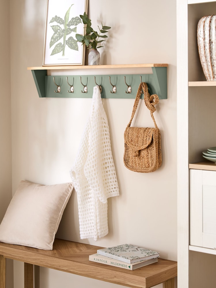 Sage Green Malvern Coat Hooks - Image 1 of 8