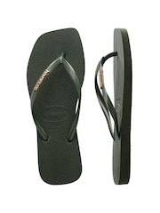 Havaianas Square Logo Metallic Sandals - Image 6 of 8