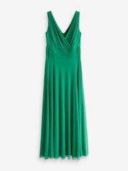 Scarlett & Jo Green Nancy Marilyn Mesh Maxi Dress - Image 6 of 6