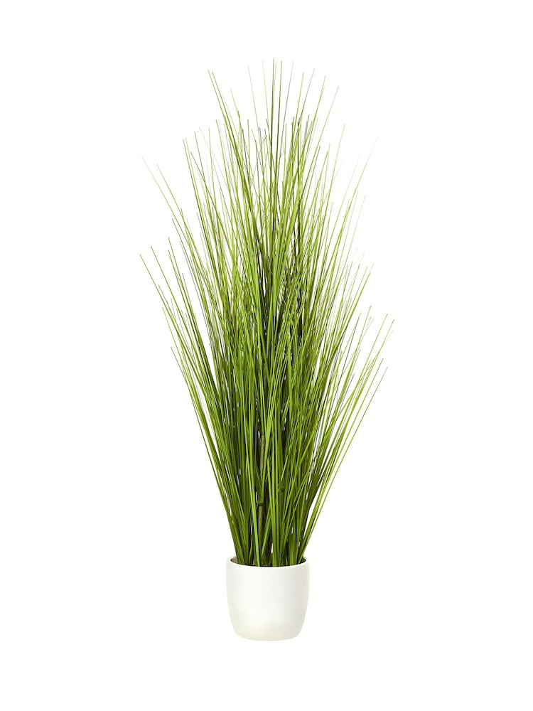 Premier Decorations Ltd Green 75cm Potted Onion Grass Artificial Garden Plant - Image 1 of 1 Premier Decorations Ltd Green 75cm Potted Onion Grass Artificial Garden Plant - Image 1 of 1